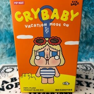 UNOPENED POP MART CRYBABY VACATION MODE ON BLIND BOX AUTHENTIC